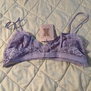Savage X Fenty Lilac Lace Bralette